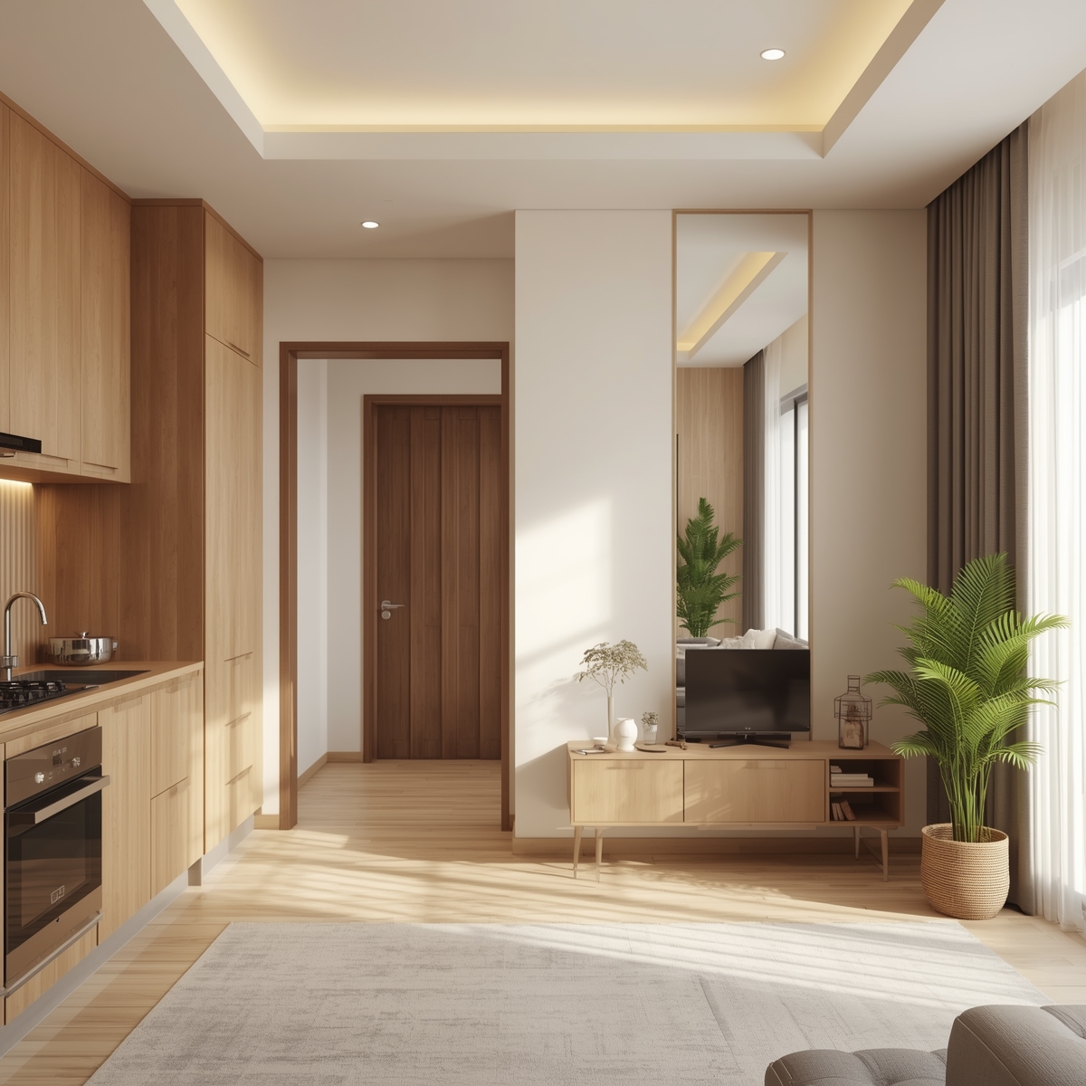 Lucid_Origin_Modern_2BHK_Chennai_apartment_interior_bright_and_2