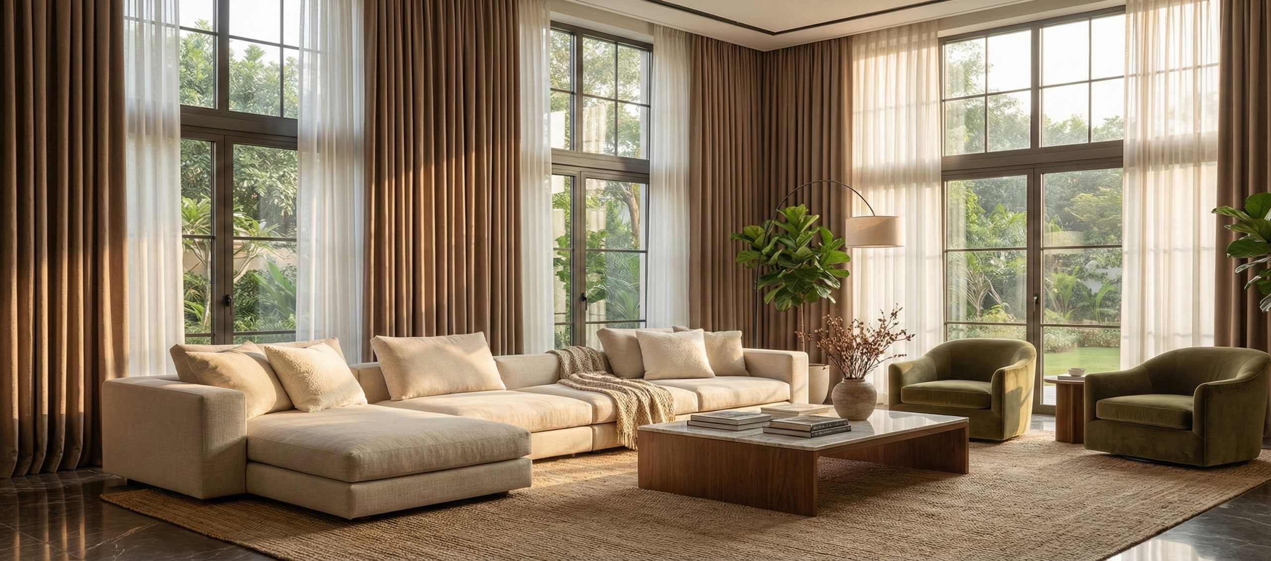 curtains in Mogappair
