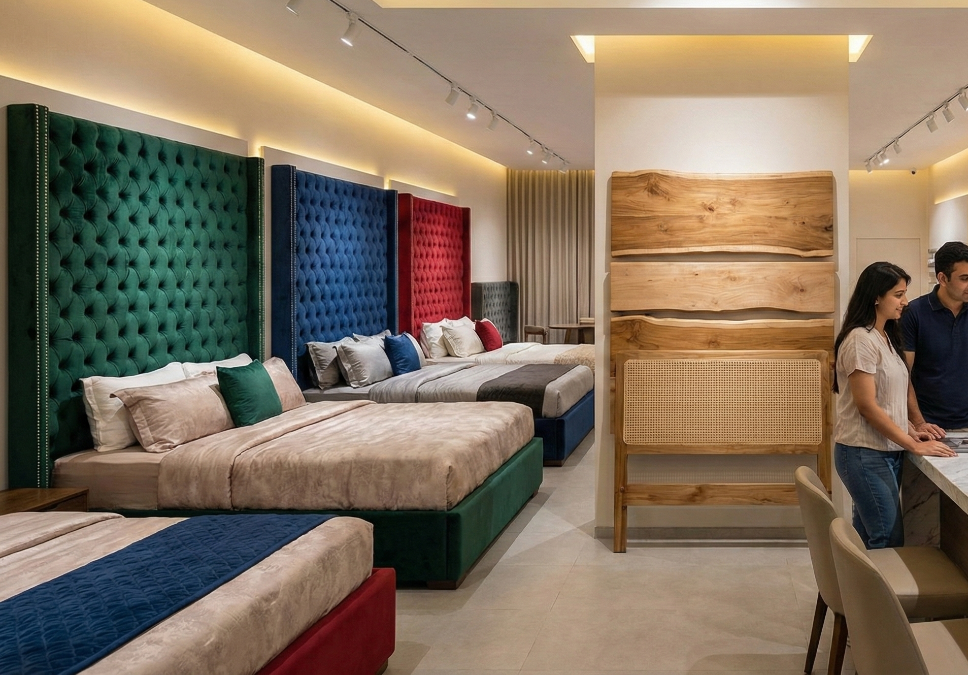 headboard shop in Mogappair